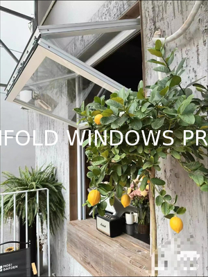 Smart Home IoT Motorized Folding Windows - Wi-Fi/Bluetooth/Zigbee Tri-Protocol Control