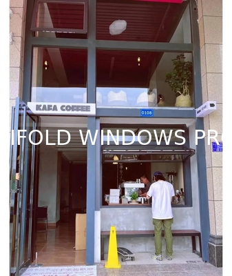 Sydney Harbour Salt-Resistant Folding Windows - Marine Grade Anodized Finish