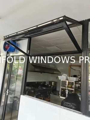 Singapore Tropical Humidity Control Folding Windows - Anti-Mold Gasket System