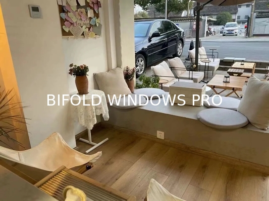 Tokyo Micro-Apartment Space Saving Folding Windows - 70° Compact Stacking Angle