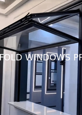 Mediterranean Solar Heat Gain Folding Windows - External Automated Louvers