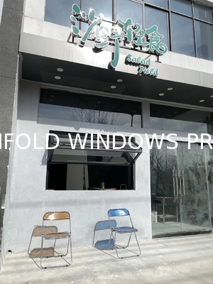 Mediterranean Solar Heat Gain Folding Windows - External Automated Louvers