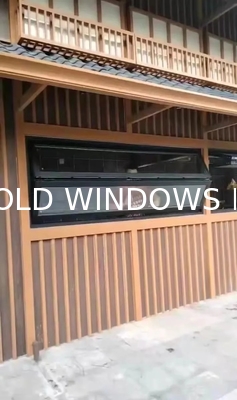 Nordic Dark Winter Folding Windows - 85% Visible Light Transmission Grade