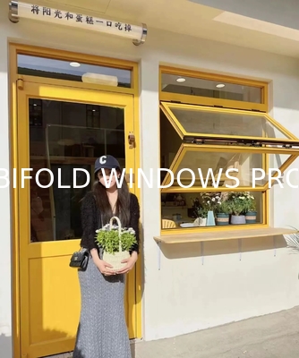 Desert Climate Reflective Coating Folding Windows - 50% Solar Reflectance Index