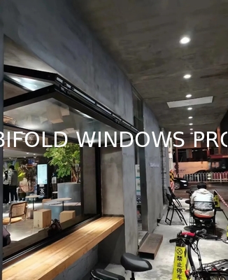 Urban Noise Pollution Reduction Folding Windows - Rw 52 dB Sound Insulation