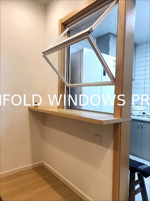 Urban Noise Pollution Reduction Folding Windows - Rw 52 dB Sound Insulation