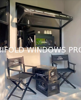 Aquarium Structural Acrylic Folding Windows - 200mm Thick Panels