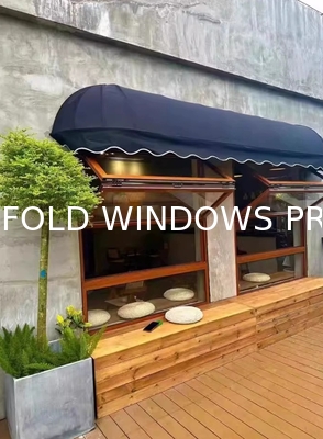 Meditation Space Folding Window Creating Calming Sightlines to Rock Gardens with Sound-Buffering Properties