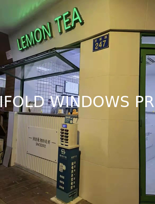 Interior Courtyard Folding Window Connection Enabling Climate-Controlled Access to Enclosed Garden Spaces