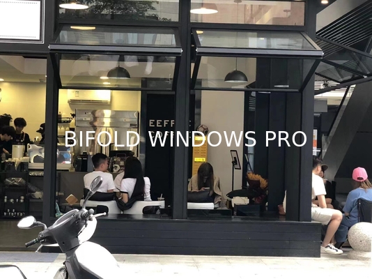 Interior Courtyard Folding Window Connection Enabling Climate-Controlled Access to Enclosed Garden Spaces