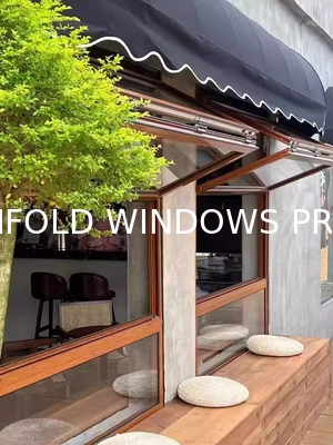 Wide-Horizon Folding Window Design Embracing Farmland Views and Sunset Vistas in Countryside Residences