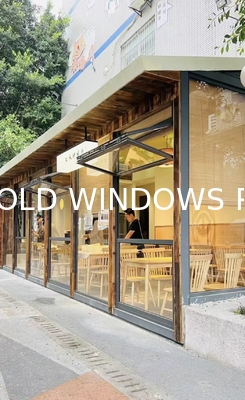 Wide-Horizon Folding Window Design Embracing Farmland Views and Sunset Vistas in Countryside Residences