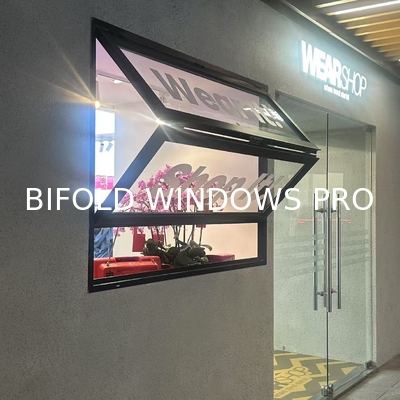 Wide-Angle Folding Window Assembly Creating Uninterrupted Garden Perspectives and Easy-Access Patio Connections