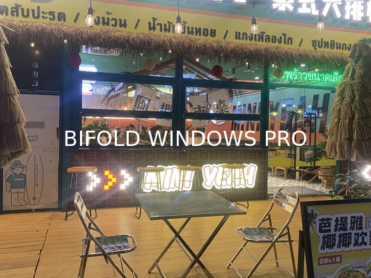Kitchen-Focused Folding Window Solution Facilitating Steam Ventilation and Herb Garden Access While Cooking