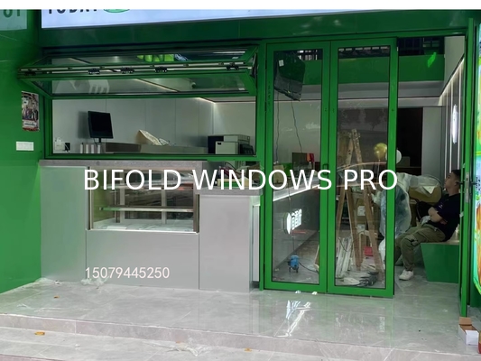 Slim-Profile Frameless Folding Window Illusion Creating Near-Invisible Transitions Between Interior and Deck Areas