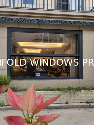 Security-Enhanced Folding Window Design Incorporating Reinforced Locking Points for Ground-Level Room Protection