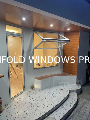 Biophilic Folding Window System Blending Indoor Living Spaces with Container Gardens and Balcony Greenery Seamlessly
