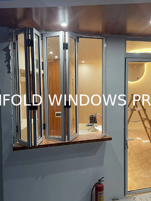 Aerogel-Insulated Vacuum Folding Windows - Uw=0.48W/m²K Cryogenic Performance
