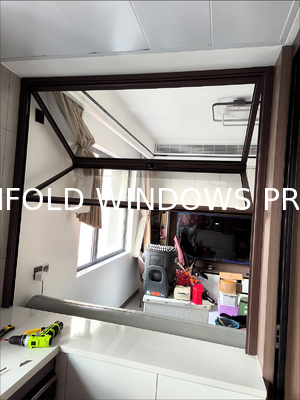 Triple-Air-Chamber Folding Windows - Ψ=0.02W/mK Thermal Break Efficiency