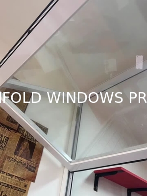 Traditional-Style Folding Window Replication Featuring Classic Hardware Details for Period Home Renovation Projects