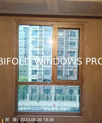 Traditional-Style Folding Window Replication Featuring Classic Hardware Details for Period Home Renovation Projects