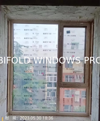 Traditional-Style Folding Window Replication Featuring Classic Hardware Details for Period Home Renovation Projects