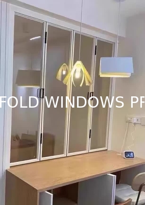 Light-Diffusing Folding Window Design Creating Soft Ambiance in Bathroom Sanctuaries and Meditation Corners