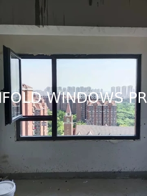 Light-Diffusing Folding Window Design Creating Soft Ambiance in Bathroom Sanctuaries and Meditation Corners
