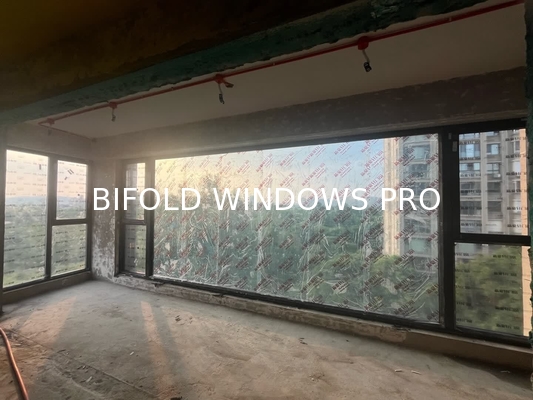 Light-Diffusing Folding Window Design Creating Soft Ambiance in Bathroom Sanctuaries and Meditation Corners