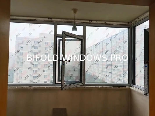 Light-Diffusing Folding Window Design Creating Soft Ambiance in Bathroom Sanctuaries and Meditation Corners