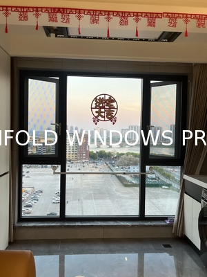 Weather-Resistant Multi-Panel Folding Window Providing Reliable Shelter from Coastal Winds and Rainy Day Conditions