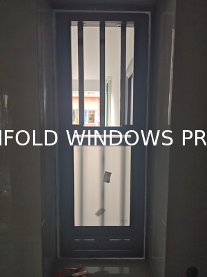 Lounge-Adjacent Folding Window Enabling Breezy Afternoon Naps with Adjustable Light Filtering