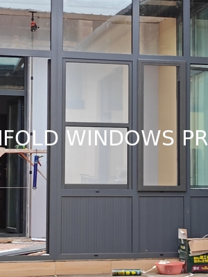Authentic Period Folding Window Recreation Matching Original Architectural Drawings for Renovations