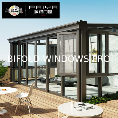 Urban Garden Folding Window Portal Enabling Safe Container Gardening Access in High-Rise Buildings