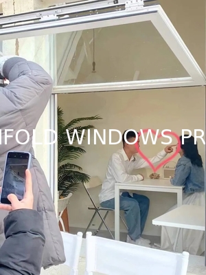 Sunrise Folding Window Design Capturing Early Light Patterns Through Adjustable Angled Glazing