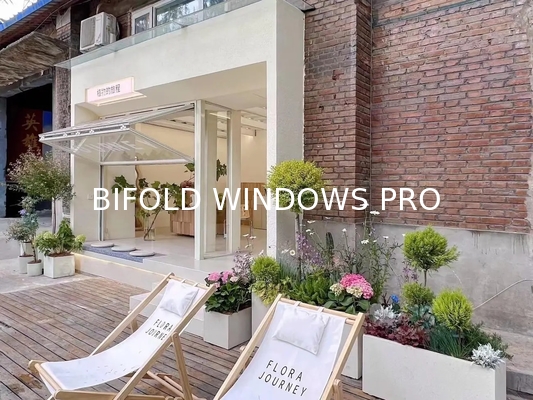 Sunrise Folding Window Design Capturing Early Light Patterns Through Adjustable Angled Glazing