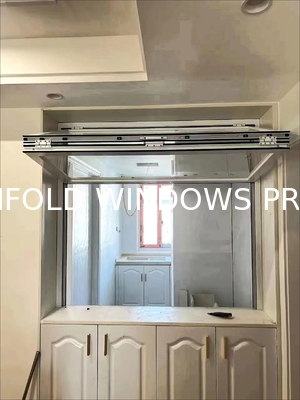 Monsoon-Ready Folding Window Engineering Featuring Hydrodynamic Tracks and Rapid Water Runoff