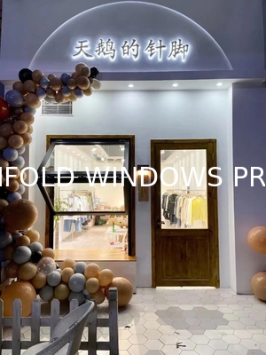 Monsoon-Ready Folding Window Engineering Featuring Hydrodynamic Tracks and Rapid Water Runoff