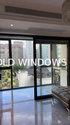 Ski Chalet Folding Window Solution Combining Panoramic Slope Views with Ice-Dam Resistant Frames