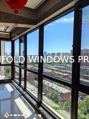 Ski Chalet Folding Window Solution Combining Panoramic Slope Views with Ice-Dam Resistant Frames