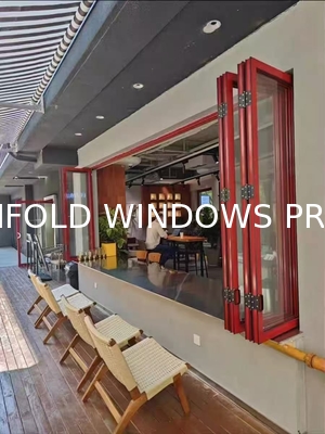 Astronomy Folding Window Design Featuring Low-Light Pollution Glass for Celestial Observation