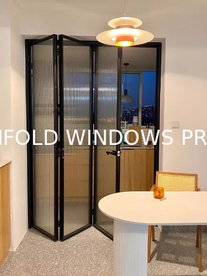 Reflective Surface Folding Window Amplifying Natural Illumination Through Strategic Water Adjacency