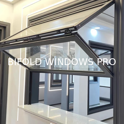 Reflective Surface Folding Window Amplifying Natural Illumination Through Strategic Water Adjacency