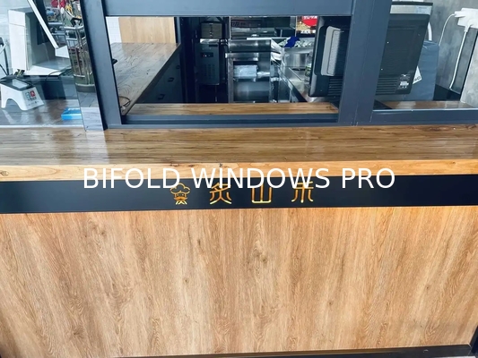 Western Exposure Folding Window Design Capturing Dramatic Evening Color Transitions on Interior Walls