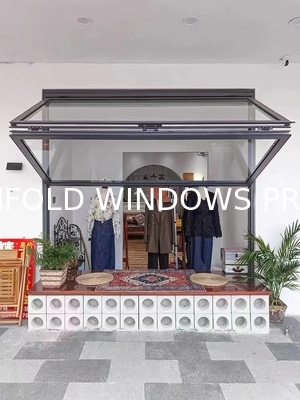 Grape Arbor Folding Window Connection Allowing Harvest Access from Kitchen Preparation Areas