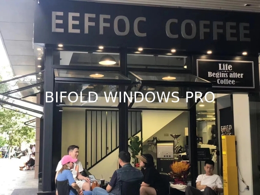 Wildlife-Safe Folding Window Integration with Patterned Glass to Prevent Avian Collision Hazards