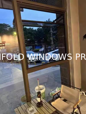 Panorama Victorian Style Multi-Panel Folding Window Recreating Historical Charm with Modern Weatherproof Performance