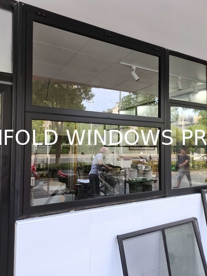 Harmony Beach House Folding Window Engineered to Withstand Salt Spray Corrosion and Tropical Storm Conditions