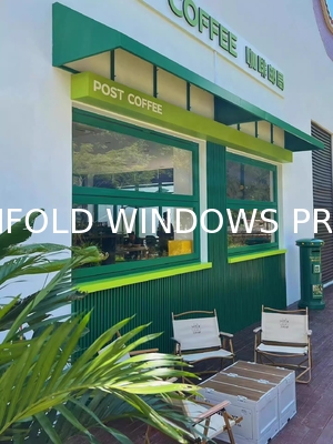 Safe Animal Friendly Folding Window Portal Featuring Secure Screening Options for Indoor-Outdoor Pet Transitions