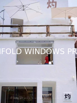 Harbor Tiny Home Space Efficient Folding Window Maximizing Ventilation in Under 300 Square Foot Dwellings